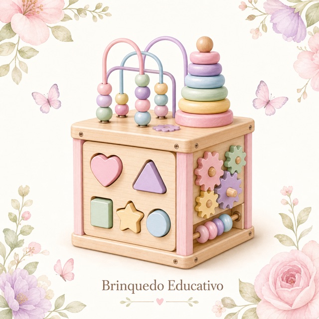 Brinquedo interativo educativo